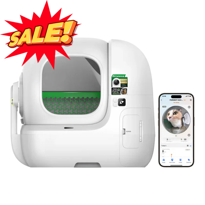 PurrVision™ AI Self-Cleaning Litter Box